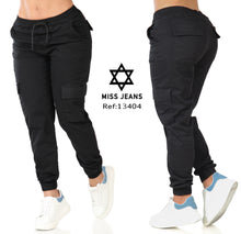 Cargar imagen en el visor de la galería, Jean Cargo Jogger Resortado 13404
