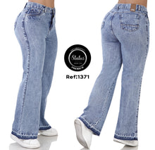 Cargar imagen en el visor de la galería, Jean PREMIUM Bota Ancha 1371
