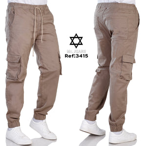 Pantalón Cargo Hombre 3415