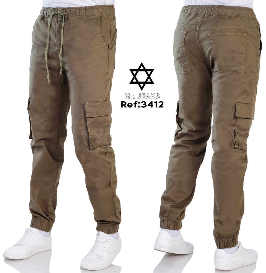 Pantalón Cargo Hombre 3412